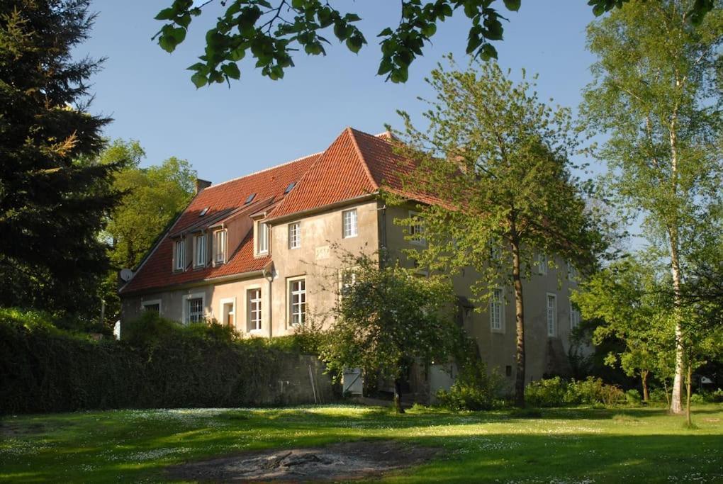 شقة Haus Keppelborg: Zi Elisabeth Mit Burgmauerblick Heek المظهر الخارجي الصورة
